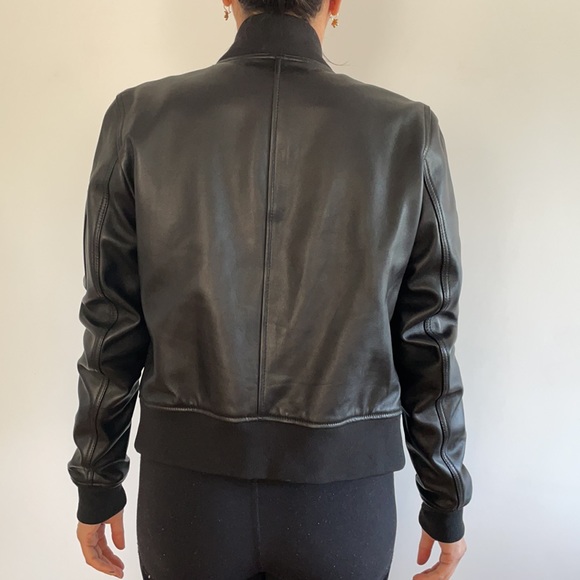 Leather Bomber Jacket by LTH JKT - Picture 3 of 12